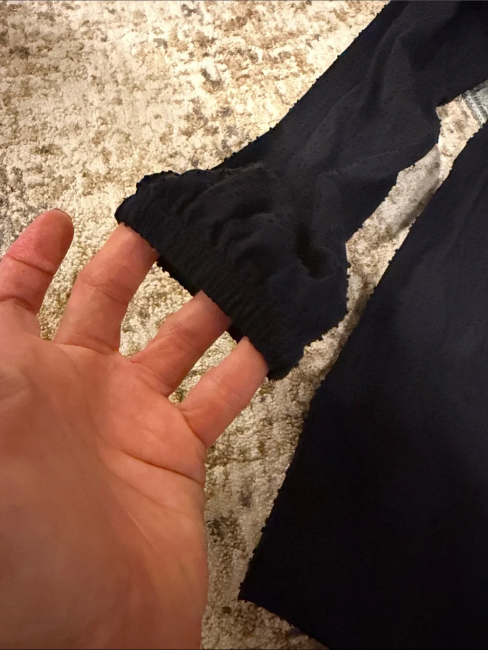 Michael Kors Black Off-Shoulder Ruffle Top